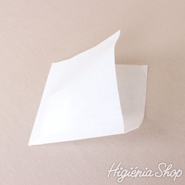 BontaBag Fehér hamburger zacskó / hamburger tasak - 1000 db