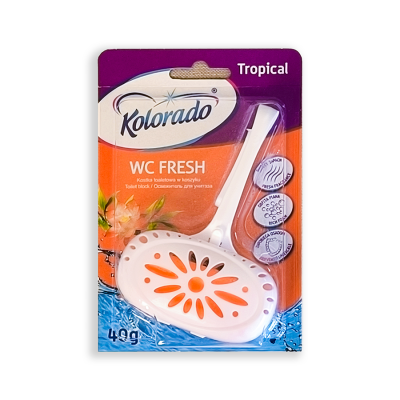 Kolorado WC Fresh kosaras toalett blokk 40g - Tropical