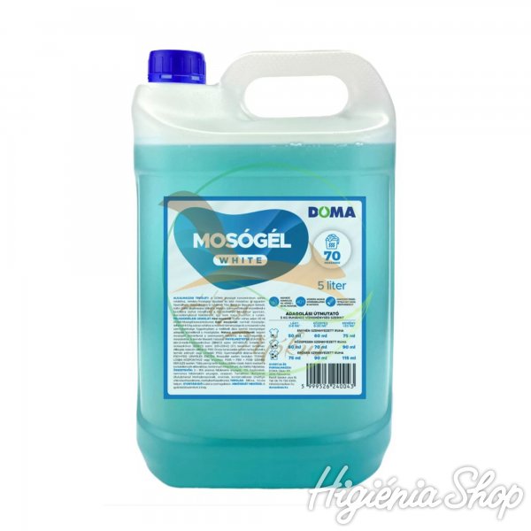 Doma mosógél 5 liter - fehér
